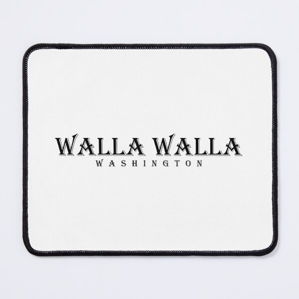 Item preview, WALLA WALLA, WASHINGTON ALGERIAN STANDARD designed and sold by The Street Sign Store.