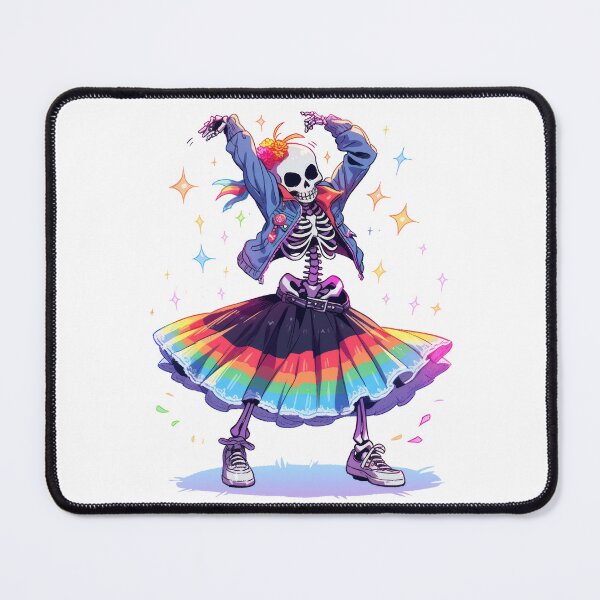 Item preview, Boney Boogie: Skeleton's Spectrum Shimmy designed and sold by KaleidoKiosk.