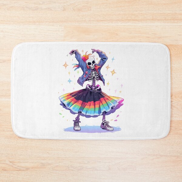 Item preview, Boney Boogie: Skeleton's Spectrum Shimmy designed and sold by KaleidoKiosk.
