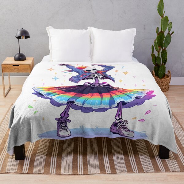 Item preview, Boney Boogie: Skeleton's Spectrum Shimmy designed and sold by KaleidoKiosk.