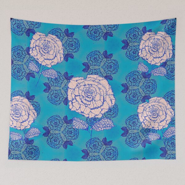 Item preview, Blue Antique Floral designed and sold by JoJo59.