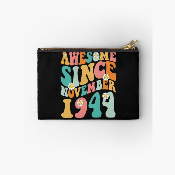 Item preview, Awesome Since November 1944 | Made In 1944 | Retro Groovy Birthday designed and sold by Christina-grich.