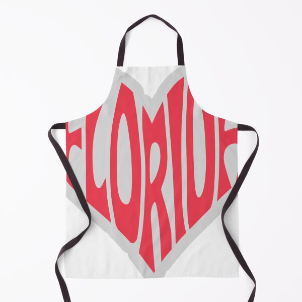 Item preview, Florida heart graphic design art print designed and sold by dcrc.