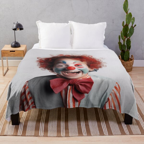 Item preview, funny boy clown laughing designed and sold by DanieWoods.