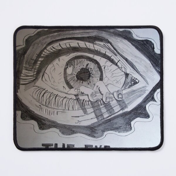 Item preview, The Eye Movie pencil sketch designed and sold by MubaraksArt.