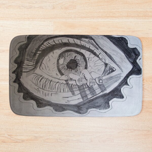Item preview, The Eye Movie pencil sketch  designed and sold by MubaraksArt.