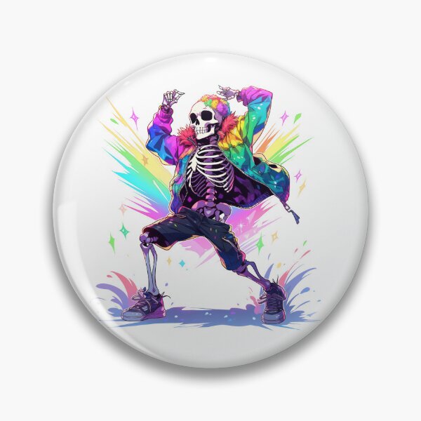 Item preview, Boney Boogie: Skeleton's Spectrum Shimmy designed and sold by KaleidoKiosk.