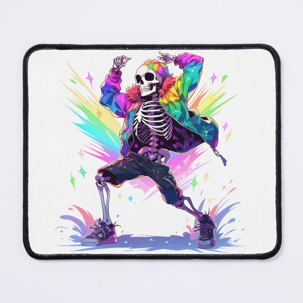 Item preview, Boney Boogie: Skeleton's Spectrum Shimmy designed and sold by KaleidoKiosk.