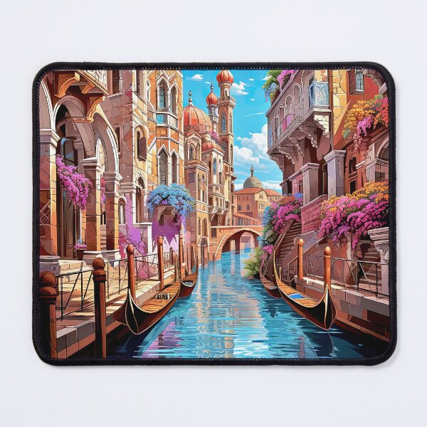 Item preview, Venice - Venezia - Small canal and gondolas designed and sold by iguananick.