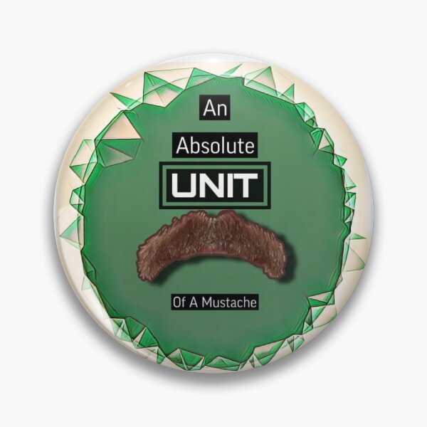 Item preview, Absolute unit of a mustache  designed and sold by Laundry Ghost Productions.