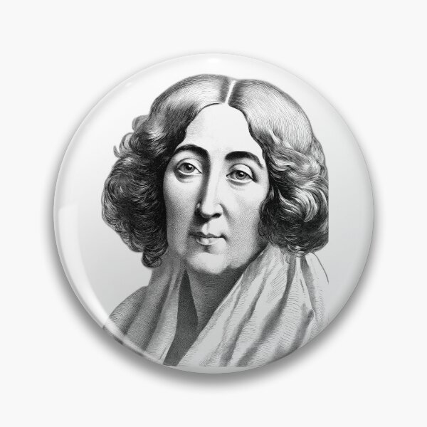 Item preview, Portrait of George Sand (1804 – 1876) designed and sold by NTGUILTY.