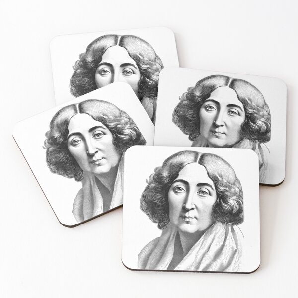 Item preview, Portrait of George Sand (1804 – 1876) designed and sold by NTGUILTY.