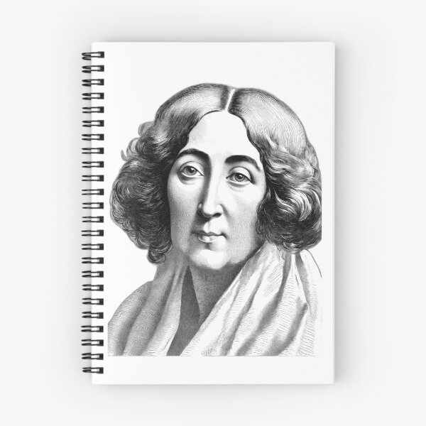 Item preview, Portrait of George Sand (1804 – 1876) designed and sold by NTGUILTY.