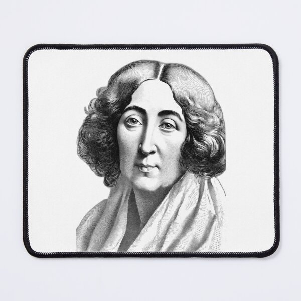 Item preview, Portrait of George Sand (1804 – 1876) designed and sold by NTGUILTY.