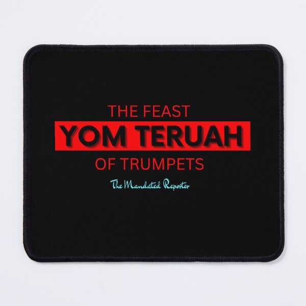 Item preview, Yom Teruah Black with Red Writing designed and sold by TheReporter1.