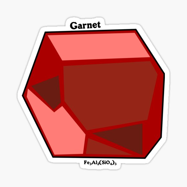 Garnet Sticker