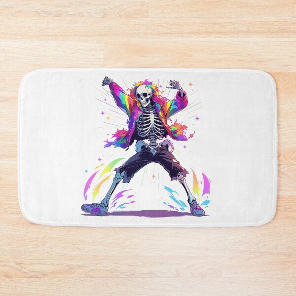 Item preview, Boney Boogie: Skeleton's Spectrum Shimmy designed and sold by KaleidoKiosk.