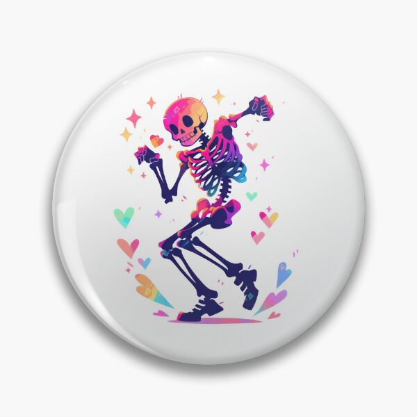 Item preview, Boney Boogie: Skeleton's Spectrum Shimmy designed and sold by KaleidoKiosk.