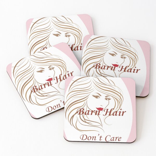 Item preview, Barn Hair Don't Care pink designed and sold by MissLadyGraves.