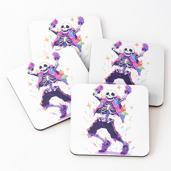 Item preview, Boney Boogie: Skeleton's Spectrum Shimmy designed and sold by KaleidoKiosk.