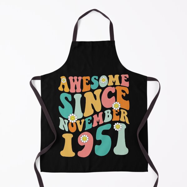 Item preview, Awesome Since November 1951 | Made In 1951 | Retro Groovy Birthday designed and sold by Christina-grich.