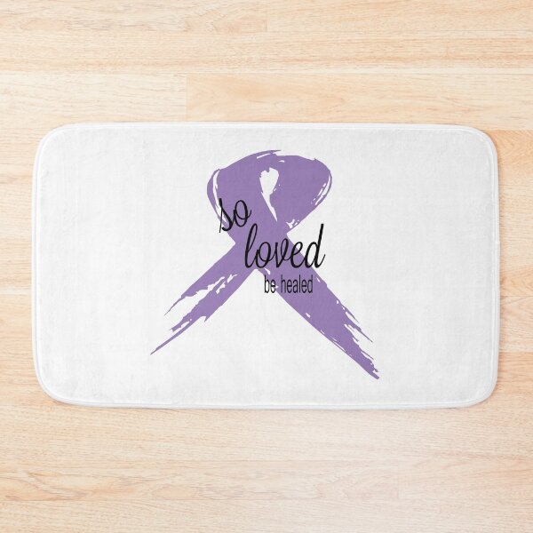 Item preview, So Loved Be Healed All Cancer Ribbon designed and sold by raineOn.
