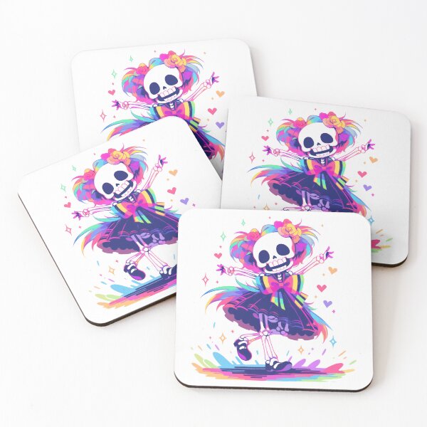 Item preview, Boney Boogie: Skeleton's Spectrum Shimmy designed and sold by KaleidoKiosk.