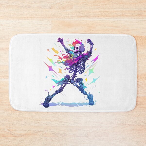 Item preview, Boney Boogie: Skeleton's Spectrum Shimmy designed and sold by KaleidoKiosk.