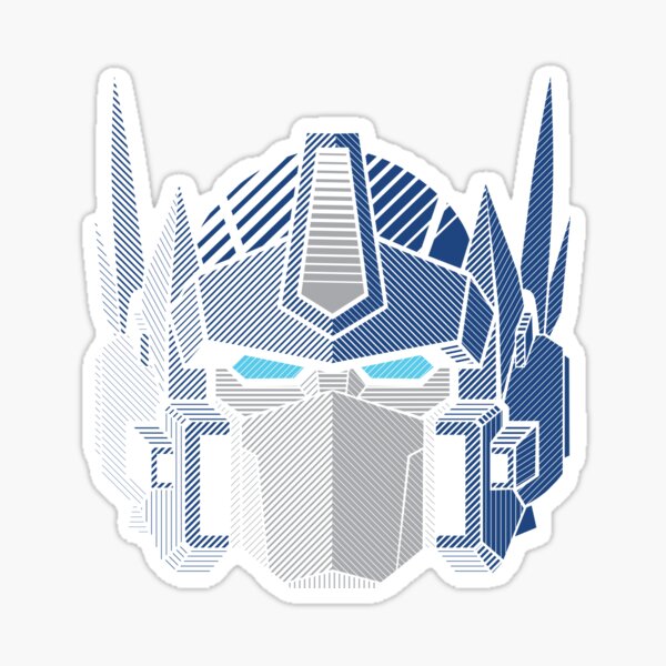 026b Optimus Prime Sticker