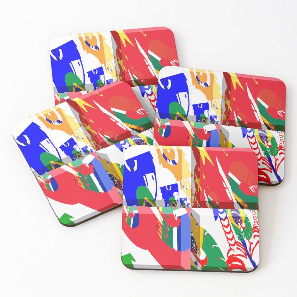 Item preview,  AUDACIOUS BRICS EXPRESSIVE MIXING PATTERN - NEW DEAL FOR A MORE BALANCED ECONOMIC WORLD designed and sold by Ralek.