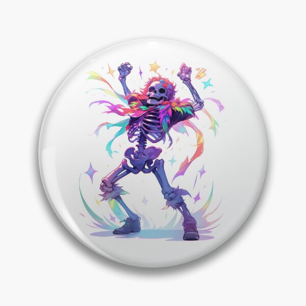 Item preview, Boney Boogie: Skeleton's Spectrum Shimmy designed and sold by KaleidoKiosk.