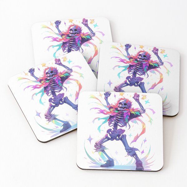 Item preview, Boney Boogie: Skeleton's Spectrum Shimmy designed and sold by KaleidoKiosk.