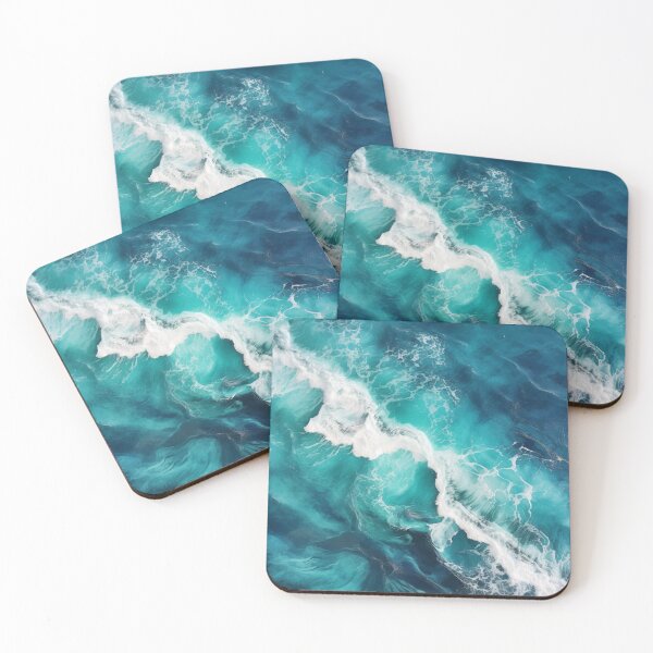 Item preview, Tumultuous blue sea designed and sold by JeNoStudio.