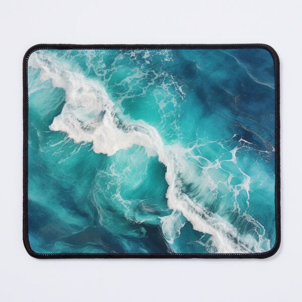 Item preview, Tumultuous blue sea designed and sold by JeNoStudio.