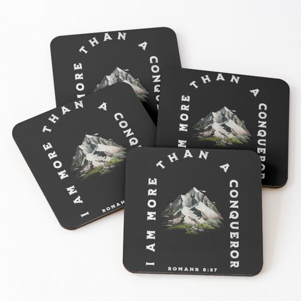 Item preview, I Am More Than A Conqueror, Romans 8, Outdoors designed and sold by r&o.
