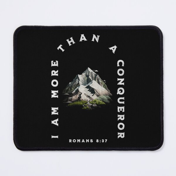 Item preview, I Am More Than A Conqueror, Romans 8, Outdoors designed and sold by r&o.