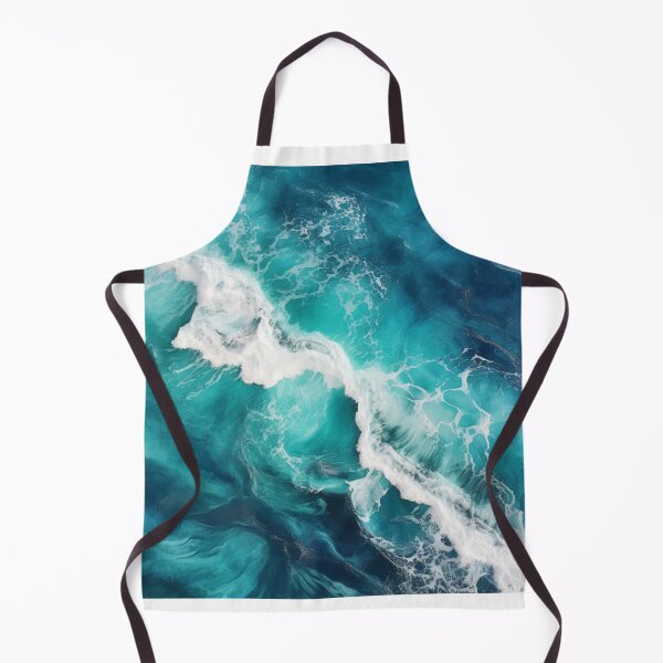 Item preview, Tumultuous blue sea designed and sold by JeNoStudio.