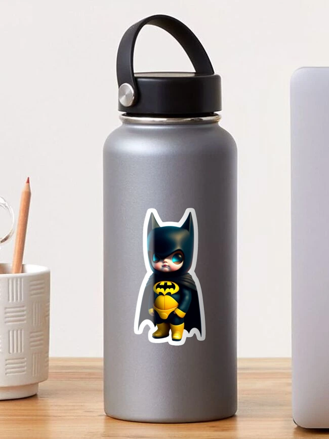 Cute Batman Sticker, Cartoony Batman Wild - Believe Rationally