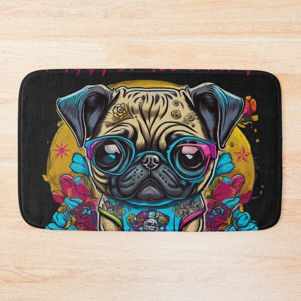 Item preview, Pug Skull Candy 2 designed and sold by RedBluffTraders.