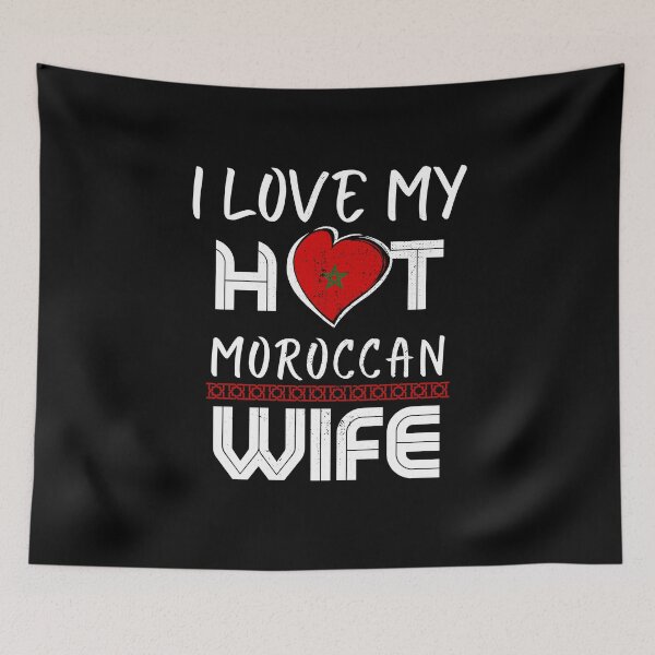 Item preview, I Love My Hot Moroccan Wife Morocco Husband designed and sold by Furahisha.