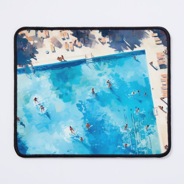 Item preview, Swimming pool seen from above designed and sold by JeNoStudio.