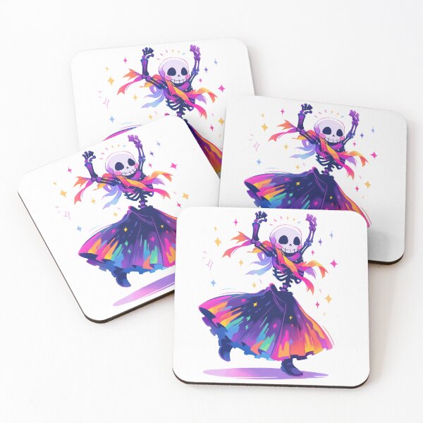 Item preview, Boney Boogie: Skeleton's Spectrum Shimmy designed and sold by KaleidoKiosk.