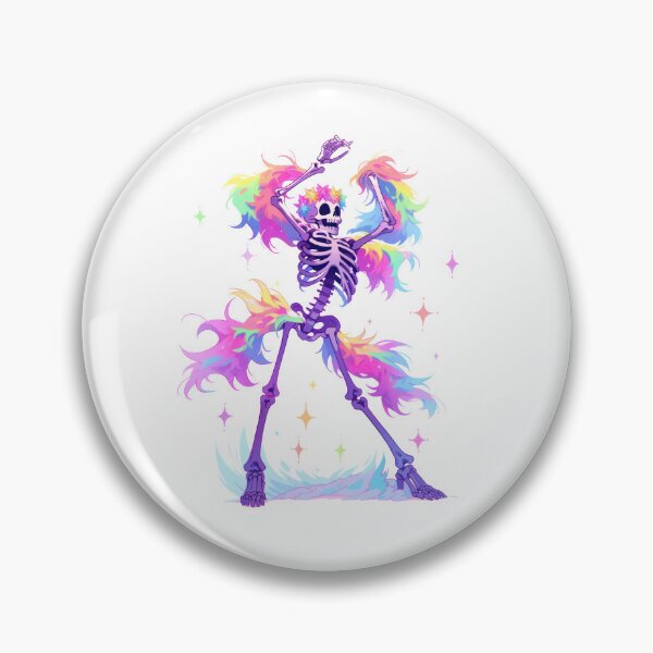Item preview, Boney Boogie: Skeleton's Spectrum Shimmy designed and sold by KaleidoKiosk.