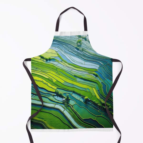 Item preview, Rice fields designed and sold by JeNoStudio.