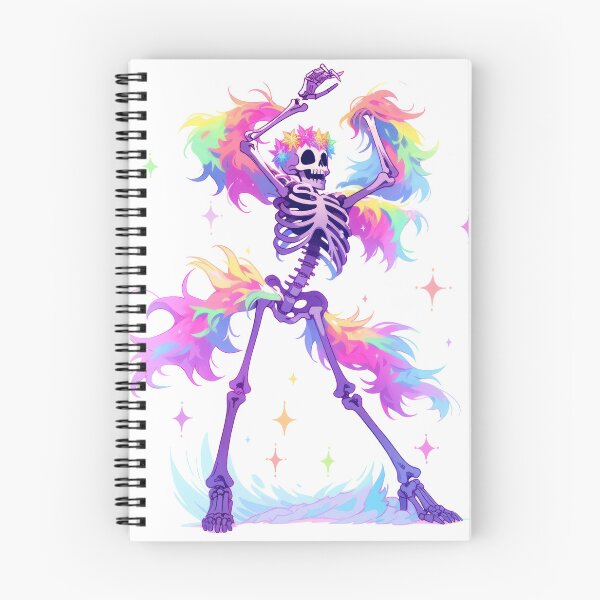 Item preview, Boney Boogie: Skeleton's Spectrum Shimmy designed and sold by KaleidoKiosk.