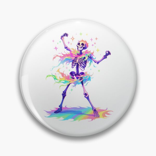 Item preview, Boney Boogie: Skeleton's Spectrum Shimmy designed and sold by KaleidoKiosk.