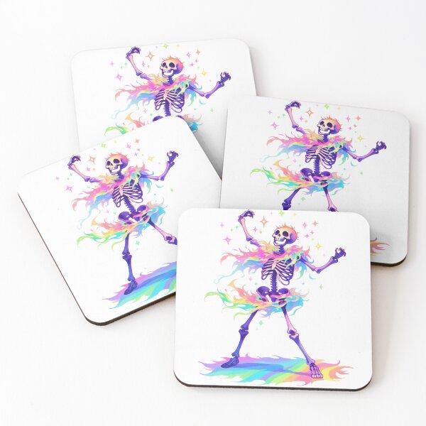 Item preview, Boney Boogie: Skeleton's Spectrum Shimmy designed and sold by KaleidoKiosk.