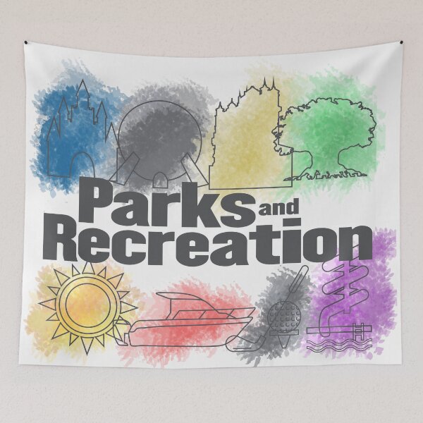 Item preview, Magical Parks and Recreation designed and sold by KingdomNerds.