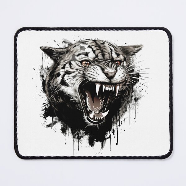 Item preview, Roaring Tiger Close-Up T-Shirt - Wild Animal designed and sold by AIPICCRAFT.