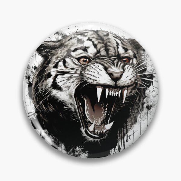 Item preview, Roaring Tiger Close-Up T-Shirt - Wild Animal designed and sold by AIPICCRAFT.